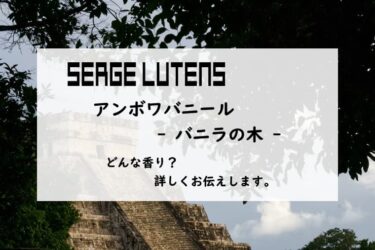 【セルジュ ルタンス／アンボワバニール・バニラの木】香水レビュー