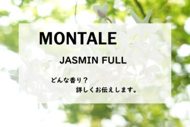 【MONTALE（モンタル）ジャスミンフル】香水レビュー
