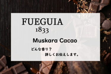 【フエギア1833】ムスカラカカオのレビュー｜蕩けるチョコレート